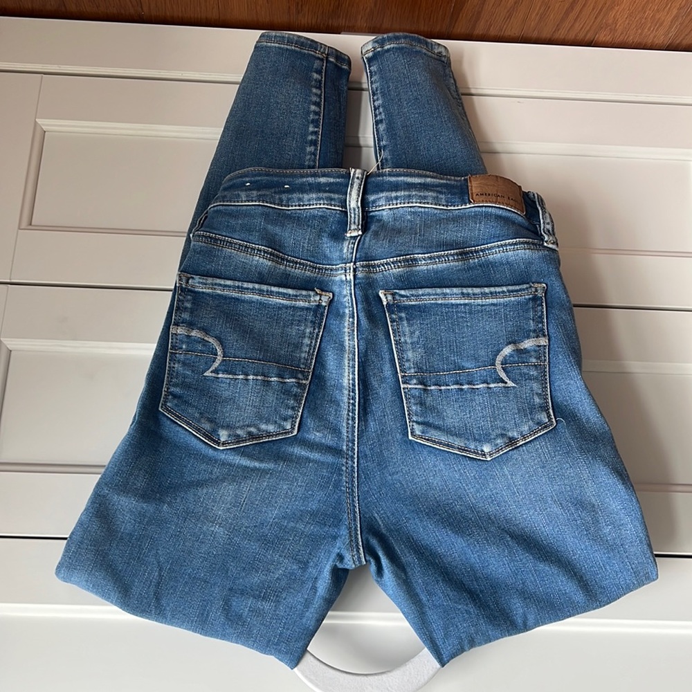American Eagle skinny button fly 4s jean